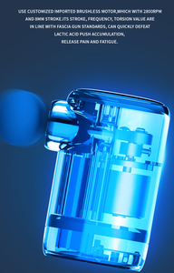 <span class=keywords><strong>2023</strong></span> haute qualité professionnel pistolet masseur en gros <span class=keywords><strong>électrique</strong></span> Percussion Massage Fascial pistolet pour cadeau de nouvel an - Product Image 2