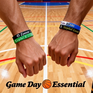 Bracelets en silicone lumineux dans le noir pour les fans de LeBron James et <span class=keywords><strong>Stephen</strong></span> <span class=keywords><strong>Curry</strong></span> - Logo personnalisé, commandes en gros - Product Image 5