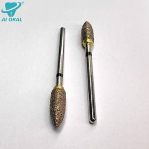 Fraise diamantée professionnelle entièrement sinterisée pour travaux de couronnes et bridges en laboratoire <span class=keywords><strong>dentaire</strong></span> - Product Image 5