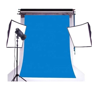 Prezzo di fabbrica di Colore Solido Sfondo In Studio 3x3m Bianco Muslin Fondale 1x1.5m Floccato Tessuto di Fondo per Lo Studio Attrezzature - Product Image 3