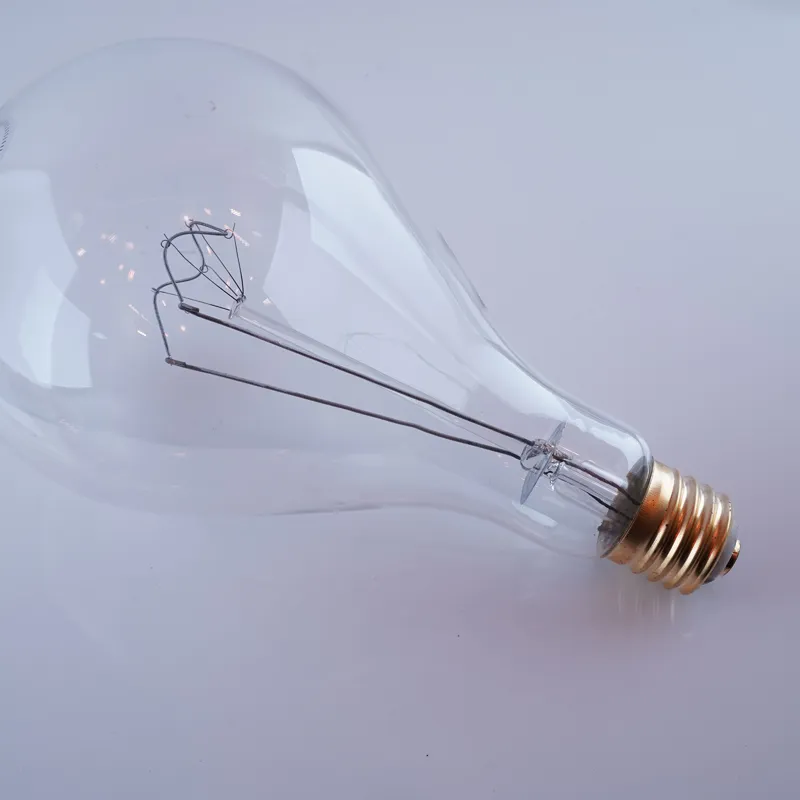 LED bulb oval transparent Edison bulb spiral LED 220V E40 1000W vintage LED marine lighting Edison lamp