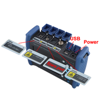 Réflectomètre à fibre optique OTDR 15 en 1 OT302 Test de perte RJ45 VFL OLS OPM Testeur de câble Ethernet d'événement professionnel OTDR FC SC LC