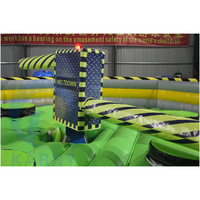 Jeux de sport interactifs jeu de fusion mécanique d'obstacle sautant rotatif pour adultes et enfants