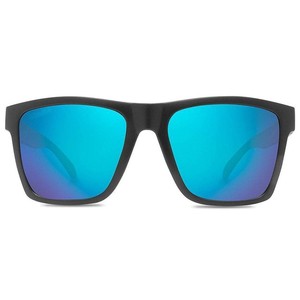 Gafas de sol deportivas para hombre con montura de PC azul con lentes polarizadas Tac a prueba de viento para ciclismo al aire libre logotipo personalizado - Product Image 1