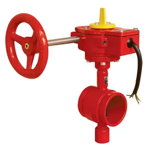 Butterfly Valve With Limit Switch for fire fighting system