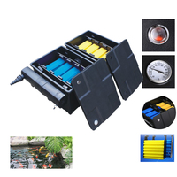 Eponge en mousse CBF multi-spécifications Vente en gros CBF-350 Koi Pond Bio Filter Fish Water Pool Filters System For Aquarium