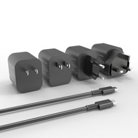 Adaptador de Corriente CA de 60W para UE, EE. UU. y Reino Unido, Cargador para Switch 2, Fuente de Alimentación de 20V/3A con Cable de Carga USB Tipo-C de 1.5M/5 Pies, Compatible con Modo TV