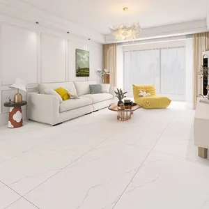 Calacatta đánh bóng 750x1500mm tấm trắng sứ sàn gạch chịu mài mòn bề mặt bóng tường gạch đá cẩm thạch hiệu ứng gạch - Product Image 3