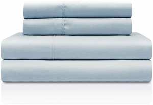 卸売クイーンサイズホワイト100% バンブー300 TCバルクフラットシート - Product Image 4