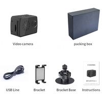 Draagbare Magnetische Camera Body Cam Beveiliging Bewaking Actie Dv Video Mini Camera