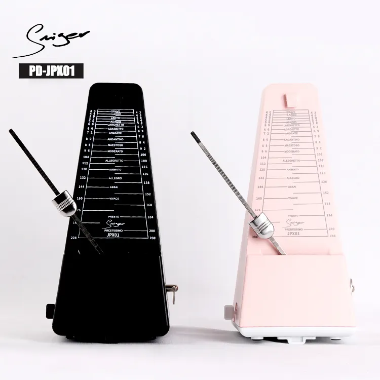 OEM कस्टम लोगो ब्रांड संगीत वाद्ययंत्र पियानो के लिए यांत्रिक Metronome ड्रम वायलिन सैक्सोफोन संगीतकार