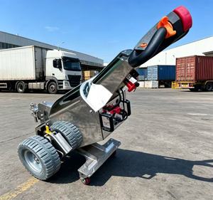 Tractor de Arrastre Eléctrico de 1500 kg con Ruedas de Goma y Palanca de Control para Uso Industrial y en Restaurantes - Product Image 2