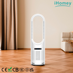 2026 CE Air Purifier Bladeless <b>Stand</b> <b>Fans</b> Tower <b>Fan</b> With Remote Control Heater and Cooling for Home 3-in-1 Bladeless <b>Fan</b> - Product Image 3