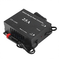 Convertisseur de puissance KUERL pour véhicule, 12V vers 24V, 25A, convertisseur DC-DC, alimentation automobile pour mise à niveau et modernisation