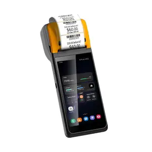 Android 13 el mobil pos nfc terminali pos yazıcı 16gb 3gb makinesi android 12 5.5 inç taşınabilir pos