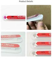 Stiker Adhesif ColdMark 0C Sekali Pakai untuk Peringatan Beku (Kertas Berlapis) untuk Rantai Dingin Farmasi dan Makanan Laut