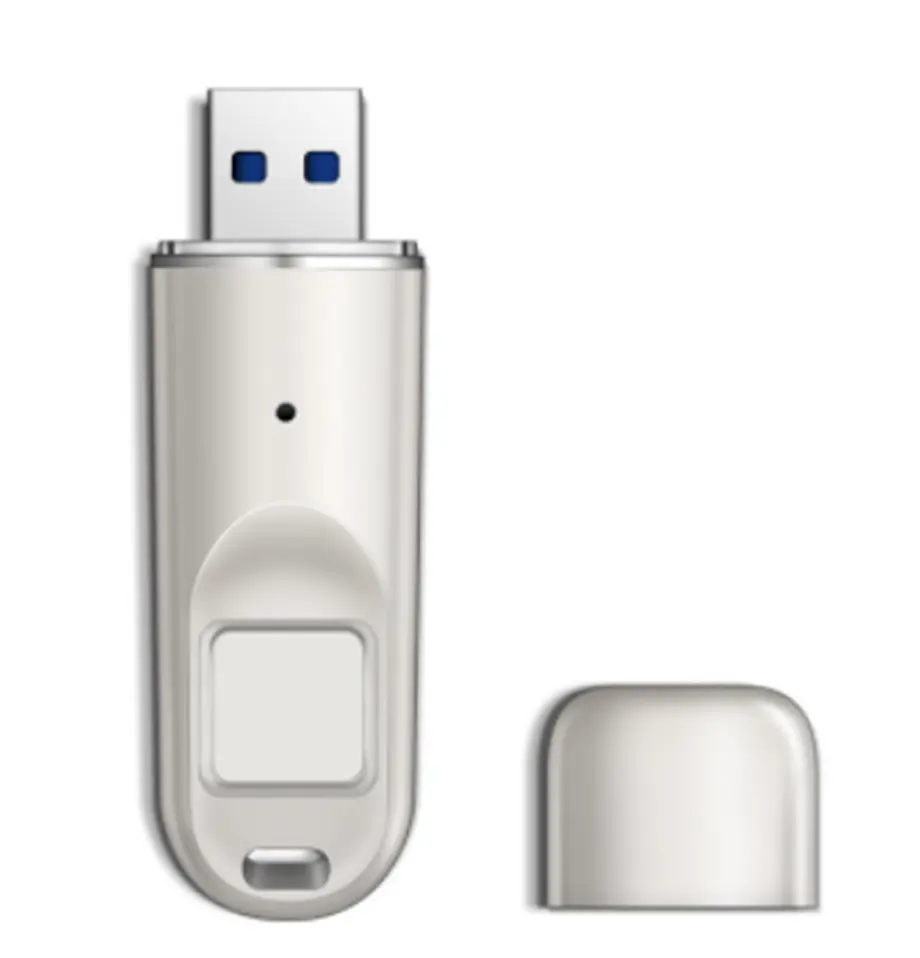 Mã hóa vân tay USB Flash Drive kim loại kẽm hợp kim kỹ thuật số 8GB 16GB 32GB 64GB 128GB 256G USB 3.0 mã hóa USB Flash Disk