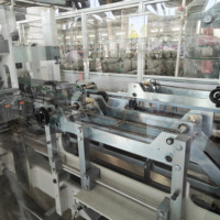 Machine automatique de fabrication de sacs à ciment 80-120 pièces/min pour ligne d'emballage d'usine de ciment