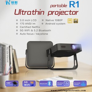 2025 siêu mỏng siêu cao độ nét R1 <span class=keywords><strong>LED</strong></span> chiếu cho nhà thông minh rạp hát tại nhà chất lượng cao màn hình chiếu nhà máy - Product Image 2