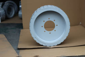 KOBURA pneu plein avec <span class=keywords><strong>jantes</strong></span> 22X7X17 3/4 pièces 94908 pour genie boom levage Z40/23 N <span class=keywords><strong>RJ</strong></span> machines équipement élévateur à ciseaux - Product Image 3