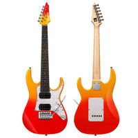 Wholesale Poplar Wood Mini Electric Guitar 6-String ST Shape Stringed Instrument for Kids and Beginners