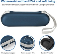 Estuche de viaje para cepillos de dientes Orals B Philips IOs Electrics, caja de transporte portátil compacta con bolsillo de malla