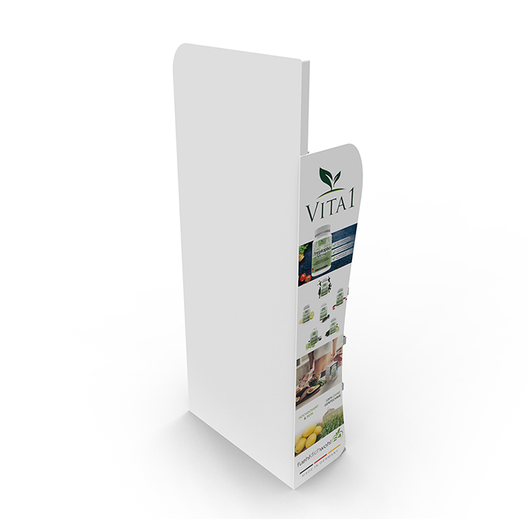 Modern Food Store Dedicated Oak Fruit Juice Shelf with Customizable Size and Color Easy Assembly — view 6