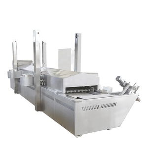 Tự động liên tục chiên cá tôm chiên Máy làm dòng cho cá da đậu phụ thịt bóng pho mát bóng CE chứng nhận 550L - Product Image 5