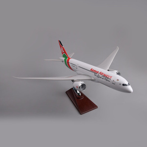 Modèle d'<span class=keywords><strong>avion</strong></span> en résine <span class=keywords><strong>Kenya</strong></span> Airways B787 47cm Cadeau d'affaires - Product Image 4