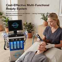 Appareil de soin du visage Hydro Face Facial Hydra Dermabrasion Hydrafacy, solution 12 en 1, booster de fonctions, nettoyage en profondeur de la peau
