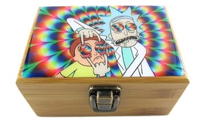 Hộp Cất Trữ Bằng Gỗ Với Khảm Chìa Khóa Và Bọt - Product Image 5