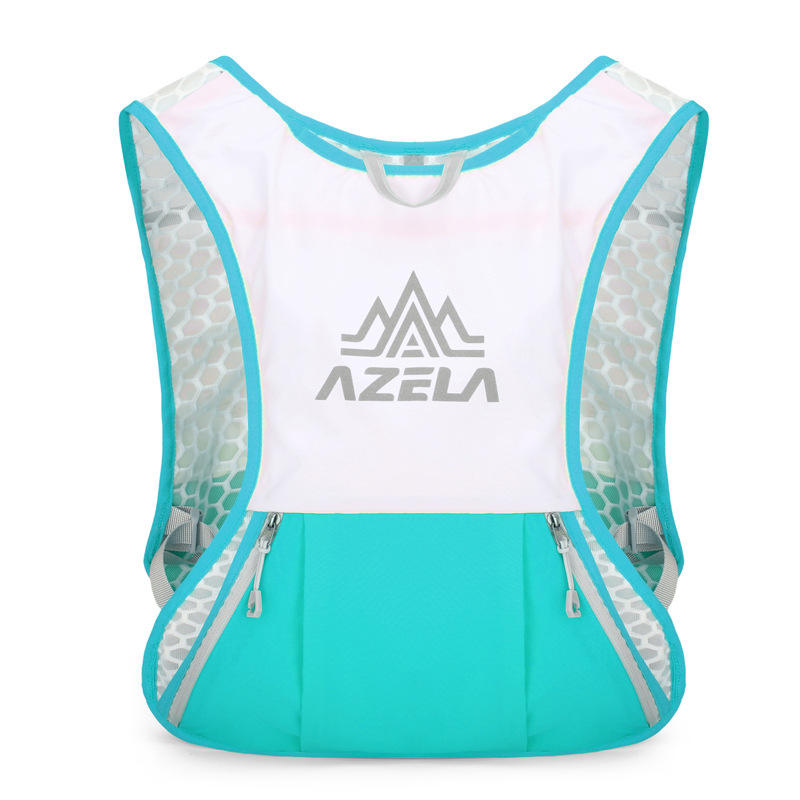 สีเขียว - กระเป๋าเป้สะพายหลังถุงน้ำอ่อนสีน้ำเงิน 1.5 ลิตร