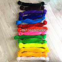 Rouleau de ficelle de pêche en nylon PP, cordon torsadé en plastique, cordes de 4 mm et 3 mm pour emballages