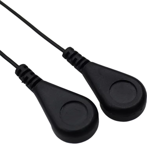 Customized <strong>Ecg</strong> Ekg <strong>Cable</strong> 4.0mm Female <strong>Ecg</strong> Snap <strong>Cable</strong> 2 Lead Medical <strong>Cable</strong> - Product Image 2