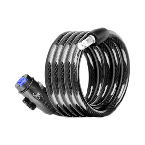 Forever Bicycle <b>Lock</b> 120 Cm Combination Wire <b>Lock</b> <b>Portable</b> Anti Theft For Bike Electric Vehicle - Product Image 1