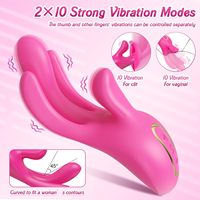 10 Vibrationsmodi G-Punkt Klitoris-Stimulation Wasserdichter Japanischer Vibrator für Frauen