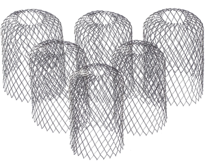 Nhà Sử Dụng Chống Lá Và Mảnh Vụn 4 Gói Bảo Vệ Máng Xối Bằng Nhôm Bộ Lọc Bảo Vệ Máng Xối 3 Inch. - Product Image 1