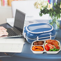 Benutzer definierte 12V/24V/110V/220V tragbare beheizte elektrische Lunchboxen Food Warmer elektrische Lunchbox