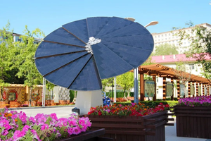 Système solaire tracker PV 2.6KW, tracker paysager, type fleur - Product Image 6