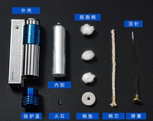 Old-Fashioned Windproof Vintage godblaze Brass dầu hỏa nhẹ hơn bật lửa dầu hỏa Bật lửa dầu hỏa cổ điển - Product Image 3