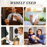 Livre de factures de vente en gros sans carbone pour formulaire de commande de vente pour petites entreprises, livre de reçus avec carton