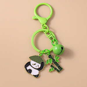 Accessori per coppie e migliori amici, piccoli regali per uomini e donne, graziosi portachiavi in stile cinese con motivi nazionali. - Product Image 4