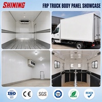 Panel Sandwich Komposit Fiberglass Desain Modern Inti XPS/FRP/PIR Tahan Api/Air Ramah Lingkungan untuk Kamar Mandi Camping