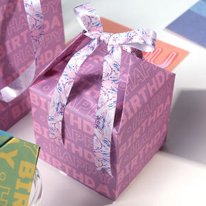 Venta al por mayor 80g cumpleaños Macaron papel tisú Kraft 43*300cm regalo de lujo embalaje personalizado rollo de papel de regalo - Product Image 3