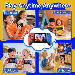 Nouvelle console de <span class=keywords><strong>jeu</strong></span> portable Q21 nostalgique avec 500 jeux classiques intégrés, grand écran, appareil portable pour <span class=keywords><strong>deux</strong></span> joueurs - Product Image 3