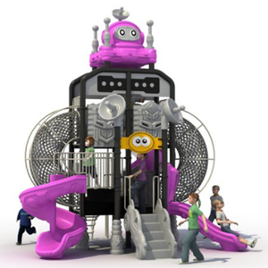 Playset sân sau công viên sử dụng Playhouse bán sân chơi thương mại nhựa xe Slide cho trẻ em ngoài trời Vườn - Product Image 4