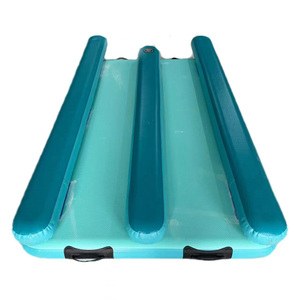 Plateforme <span class=keywords><strong>de</strong></span> pêche gonflable à grande flottabilité, tapis <span class=keywords><strong>de</strong></span> pêche pliable en drop-stitch, ponton compatible avec moteur hors-bord - Product Image 4