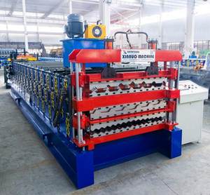 <span class=keywords><strong>Rib</strong></span> Metal Roof 3-lagige voll automatische Walzen form maschine für Dach-und Wand paneele - Product Image 3