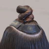 Pince à cheveux magique ovale bandes autocollantes pince à cheveux en nylon bandes de pince à cheveux homme pince à cheveux avec logo