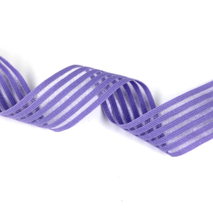 Bande élastique creuse en soie de poisson de 30 mm de largeur pour sous-vêtements, respirante en polyamides, antidérapante, pour bretelles de soutien-gorge – Vente en gros - Product Image 4